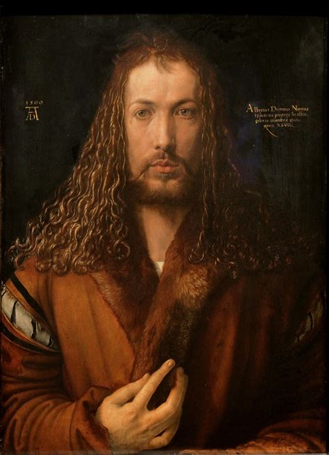 Self-portrait at age 28 by Albrecht Dürer | Obelisk Art History