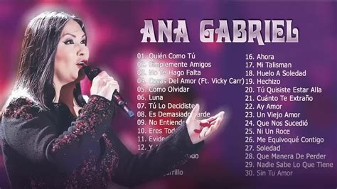 ANA GABRIEL 30 GRANDES EXITOS - ANA GABRIEL EXITOS SUS MEJORES ...