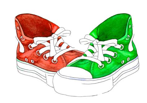 Best Cartoon Of Worn Out Sneakers Illustrations, Royalty-Free Vector Graphics & Clip Art - iStock