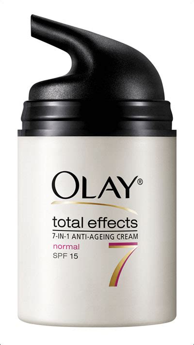 The Review Of OLAY TOTAL EFFECTS : normal SPF 15 - MY FAVORITE THINGS