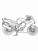 Kawasaki Coloring Pages sketch template