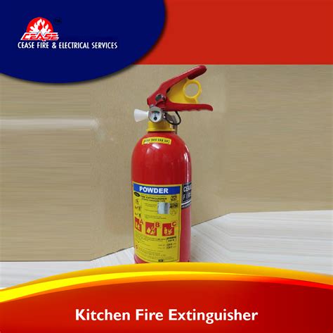 Kitchen Fire Extinguisher - Cease Fire and Electrical Services