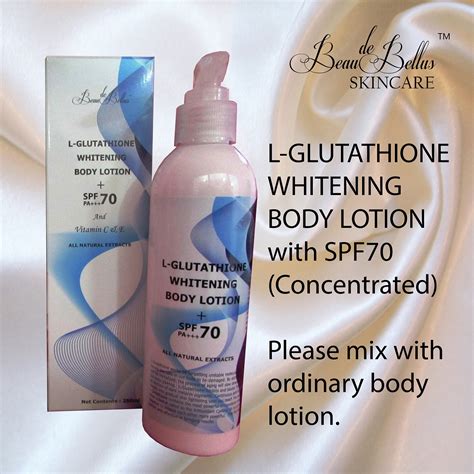 L-Glutathione Whitening Body Lotion