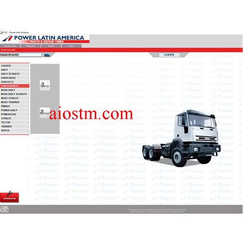 Iveco Power Latin America OIC Spare Parts Catalog - Aiostm-All Data Repair Car Truck