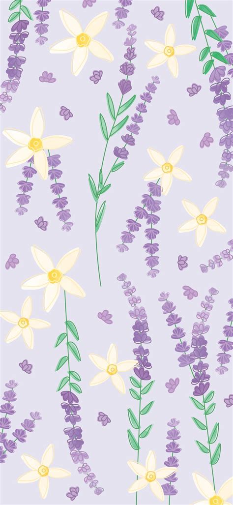 Lavender Phone Wallpaper | Purple flowers wallpaper, Pretty wallpaper iphone, Iphone wallpaper girly