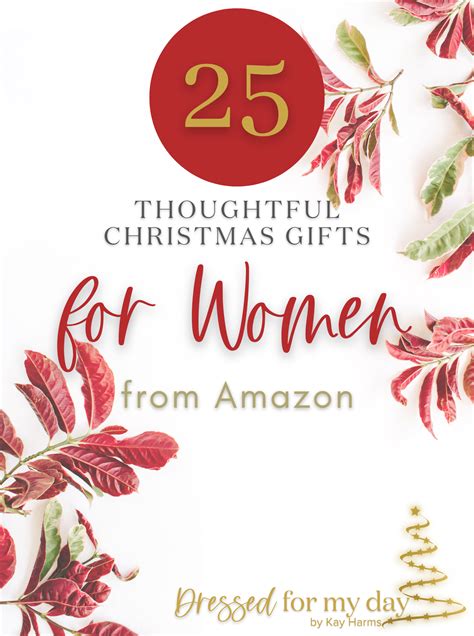 25 Thoughtful Christmas Gifts for Women - Dressed for My Day