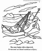Shipwreck Coloring Pages  Nation sketch template