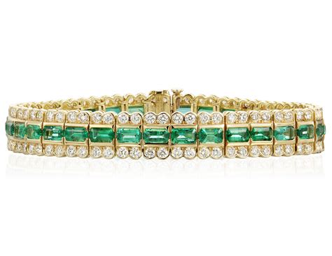 EMERALD AND DIAMOND BRACELET, | Christie’s