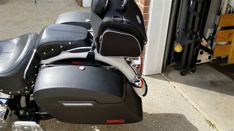 Shop Harley Davidson Softail Slim Saddlebags. Viking Bags :: Keweenaw ...