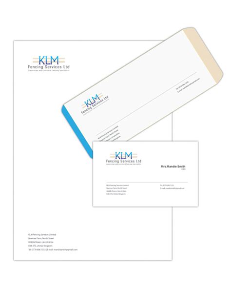 Stationery Design Samples, Examples and Ideas