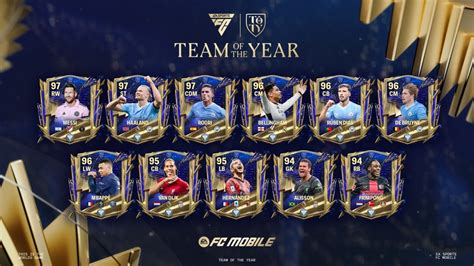 EA Sports FC Mobile: Team of the Year is now available with the best ...