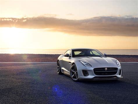 Jaguar F Type Coupe White Wallpaper