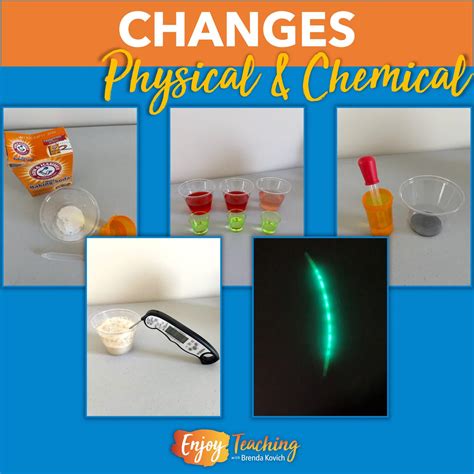 Physical Changes Science Experiments