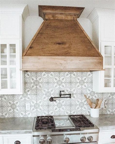 #bathroomtilefloorvintagewainscoting | Farmhouse kitchen backsplash, Tuscan kitchen, Home