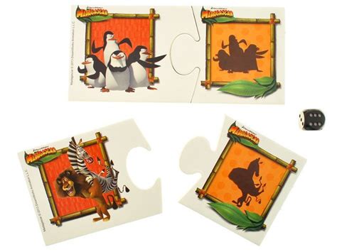 ASSOCIATIONS Madagascar puzzle game GR0132 | toys \ gry \ puzzle games ...