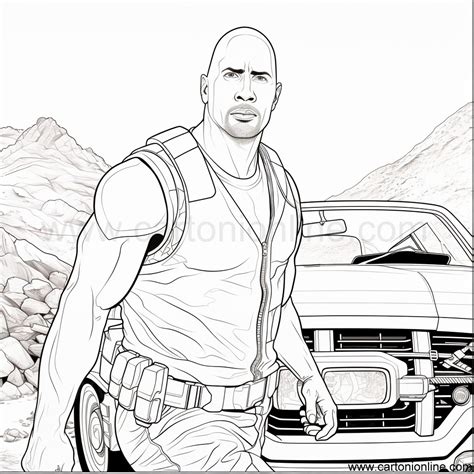 Coloriage Fast And Furious A Imprimer