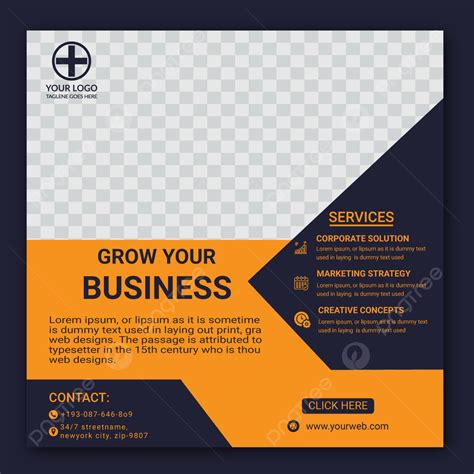 Instagram Banner Design Template For Business Template Download on Pngtree