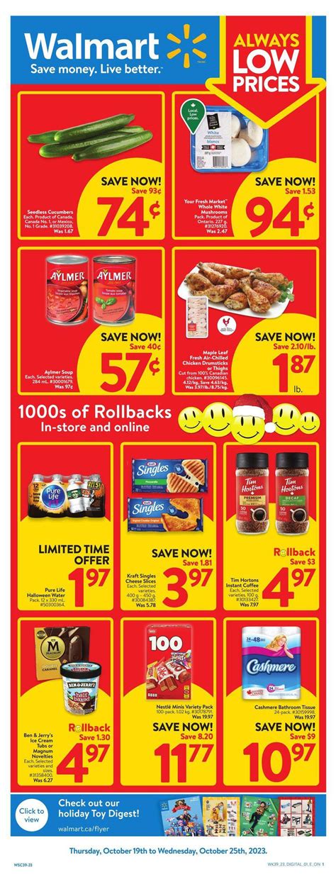 Walmart (ON) Flyer October 19 to 25