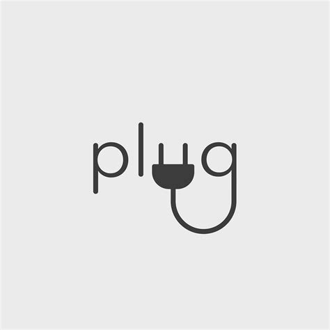 plug - #verbicon by Liam Warsop + Jordan Trofan | Typographic logo ...