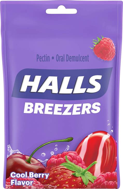 Amazon.com: HALLS Breezers Cool Berry Drops, 25 drops : Health & Household