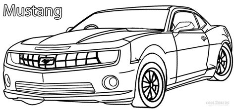 Printable Mustang Coloring Pages For Kids | Cool2bKids | Race car ...