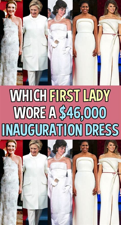 The inaugural gowns of first ladies throughout history – Artofit