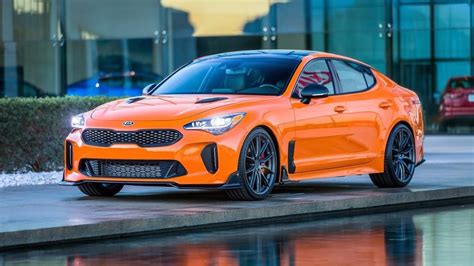 Ojo a este Kia Stinger V6 aún más potente y agresivo que se ha dejado ver en el SEMA Show de Las ...