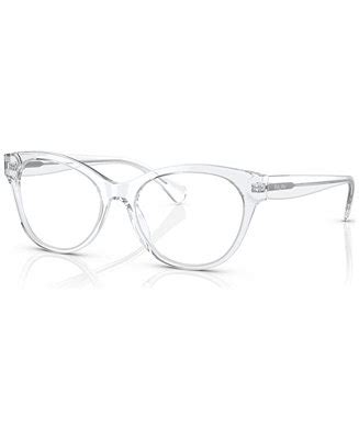 Ralph By Ralph Lauren Women's Cat Eye Eyeglasses, RA714154-O - Macy's