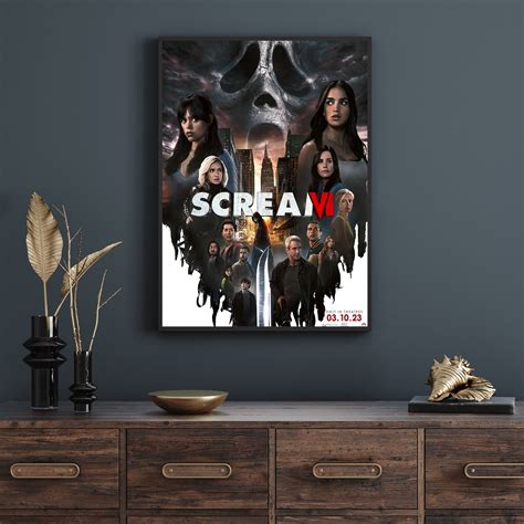 Scream 6 Movie Poster Scream Printable Poster Scream 6 Wall - Etsy