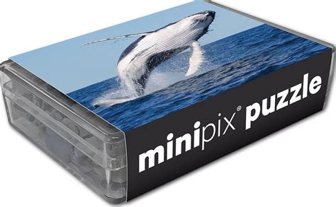 Humpback Whale MiniPix® Puzzle, 140 Pieces, Pigment & Hue | Puzzle ...