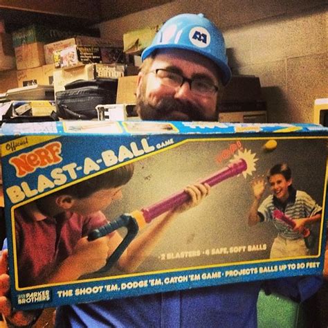 Very FIRST Nerf Gun, the Nerf Blast-A-Ball from Mike Mozar… | Flickr