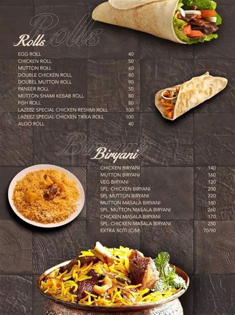 Lazeez Menu, Menu for Lazeez, Patliputra Colony, Patna - Zomato