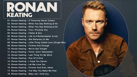 Ronan Keating Greatest Hist Full Album 2021 - Ronan Keating Best Songs ...