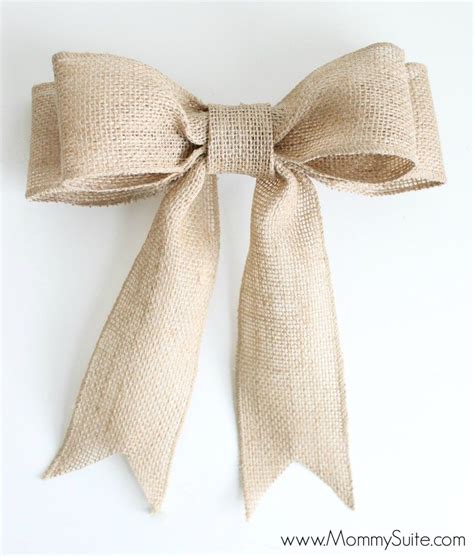 PERFECT Burlap Bow Tutorial | Burlap bow tutorial, Bows diy ribbon, Burlap bows