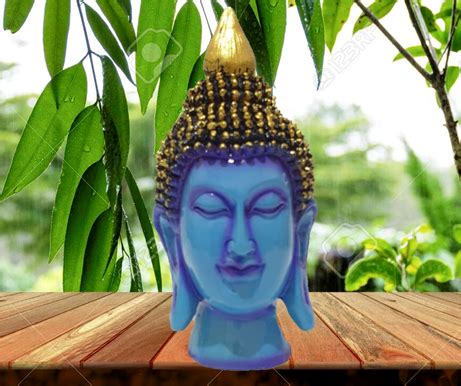 Buddha Head (Blue) | thiings