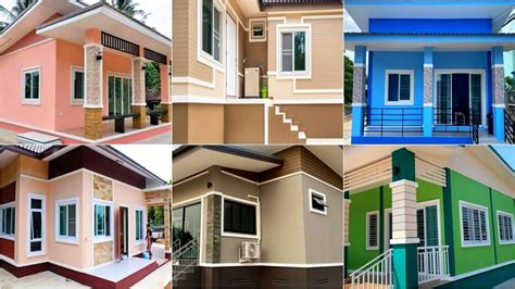 Combinations 100+ Exterior Wall Paint Color Combinations Ideas for ...