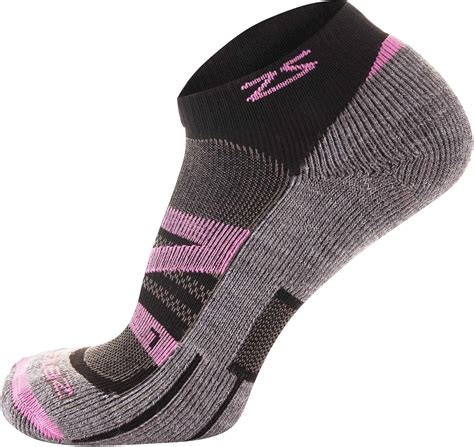 Amazon.com : Zensah Wool Running Socks - Soft Cushioned Merino Wool, Moisture Wicking, Anti ...