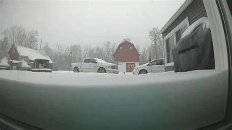 Michigan camera captures 15 inches of snow falling in 13 seconds ...