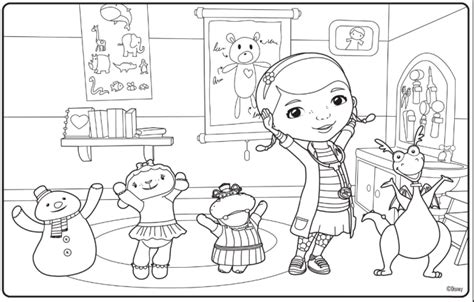 Doc McStuffins Coloring Pages - Best Coloring Pages For Kids