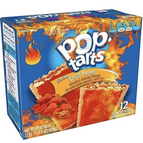 Ghost Pepper Pop Tarts in 2021 | Pop tarts, Weird snacks, Pop tart flavors