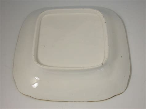 London Decorated Nantgarw Square Dish by NANTGARW POTTERY & PORCELAIN - Steppes Hill Farm ...