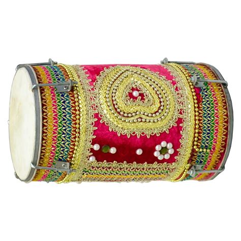 Dholki with Floral Work - MuzikOne