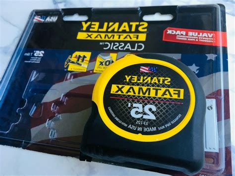 Stanley Fatmax 25 ft. Tape Measure 33725