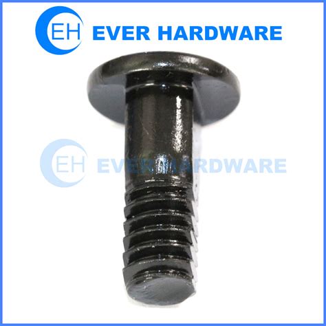 Shaft screw shaft machine screws flat head shoulder black galvanized