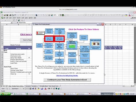 Time and Motion Study Template - YouTube