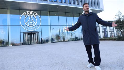 David Beckham visits Campus PSG | Paris Saint-Germain