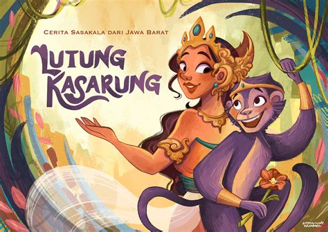 Remake Illustration - Lutung Kasarung :: Behance