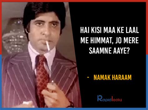 These Iconic Amitabh Bachchan Dialogues Prove That He Is The Definition ...