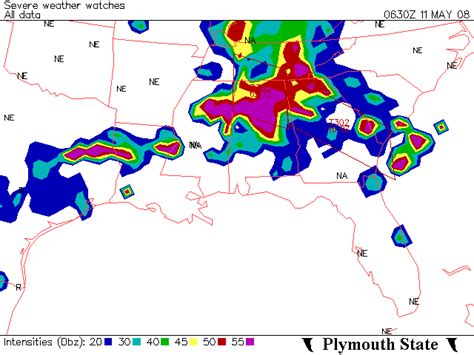 Mother's Day Tornado Outbreak in Georgia - May 11, 2008