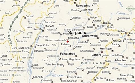 Sargodha Full Map